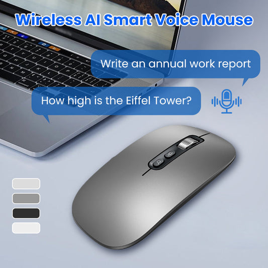 🔥2025 ventes chaudes🔥Souris vocale intelligente sans fil AI