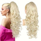💜 Promotion limitée — 50 % de réduction ! 💜 Extension de queue de cheval ondulée à clip