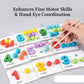 Kit de Jeu de Perles à Clip Mathématiques Éducatives