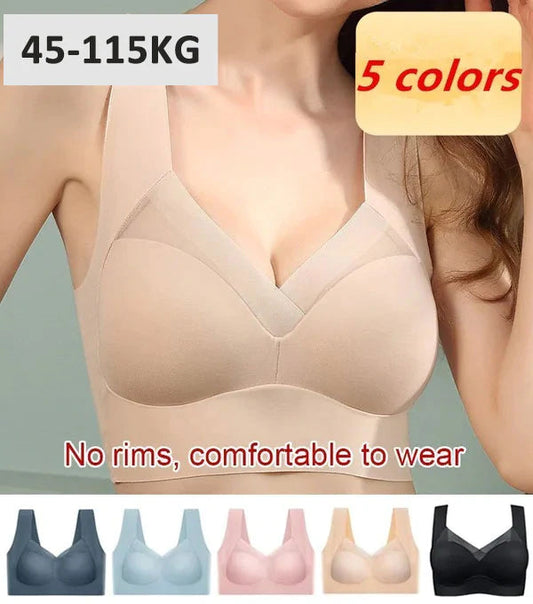 🌸Soutien-gorge à bonnets profonds Fashion💕 Soutien-gorge push up sexy sans anneau en acier✨
