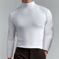 👕 58% DE RÉDUCTION ! ✨ T-shirt Homme à Col Montant - Coupe Adjustable et Tissu Respirant, Idéal pour Sport ou Quotidien 🏃‍♂️📦
