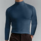 👕 58% DE RÉDUCTION ! ✨ T-shirt Homme à Col Montant - Coupe Adjustable et Tissu Respirant, Idéal pour Sport ou Quotidien 🏃‍♂️📦