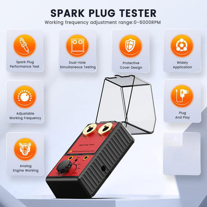 ⚡Demi - prix pour une durée limitée - testeur de bougie d'allumage avec double trou de test（🔥50% de réduction  ✈️Livraison gratuite✈️）