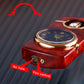 Briquet Métallique Coupe-Vent Gonflable avec Montre