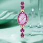 Montre à quartz élégante et étanche pour femme