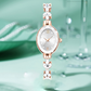Montre à quartz élégante et étanche pour femme