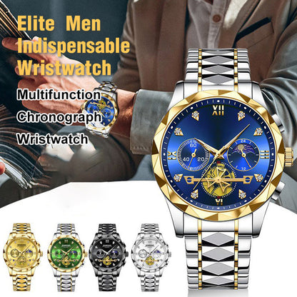 ⌚Nouvelle montre-bracelet chronographe multifonction à 6 aiguilles