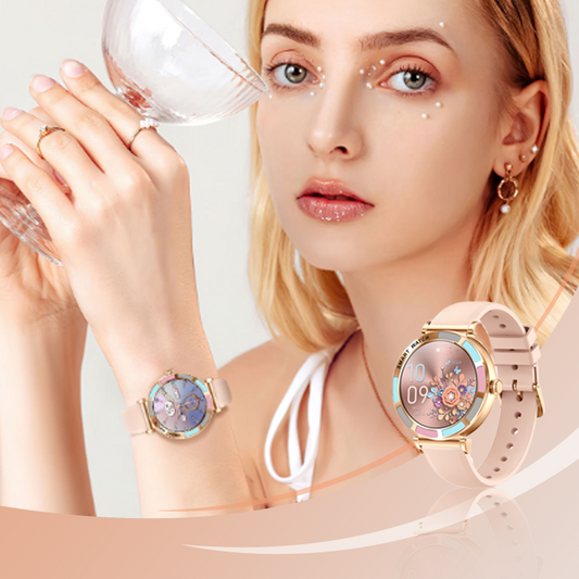 💎💃 Montre connectée Bluetooth Sport - Santé Élégante