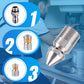 💧🔧 Buse Rotative Haute Pression pour Curage de Canalisations – Jets Avant & Arrière, Acier Inoxydable, Filetages 1/4" et 3/8"