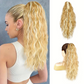 ⏳Réduction limitée de 50%🎁18 Inch Curly Wavy Frizzy Hair Extension with Ponytail