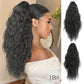 ⏳Réduction limitée de 50%🎁18 Inch Curly Wavy Frizzy Hair Extension with Ponytail