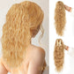 ⏳Réduction limitée de 50%🎁18 Inch Curly Wavy Frizzy Hair Extension with Ponytail