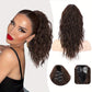 ⏳Réduction limitée de 50%🎁18 Inch Curly Wavy Frizzy Hair Extension with Ponytail