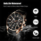 ⌚Remise de 52% de la valeur🔥Montre à quartz multifonctionnelle étanche pour hommes