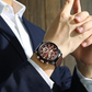 ⌚Montre à quartz élégante et décontractée pour homme avec cadran lumineux