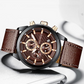 ⌚Montre à quartz élégante et décontractée pour homme avec cadran lumineux