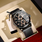 ⌚Montre à quartz élégante et décontractée pour homme avec cadran lumineux