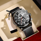 ⌚Montre à quartz élégante et décontractée pour homme avec cadran lumineux