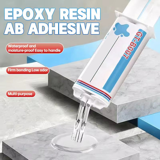 🥳🎉2025 ventes chaudes🎉Adhésif époxy transparent ab pour le collage fort des métaux