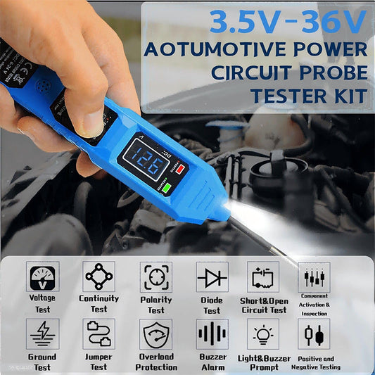 🔥2025 ventes chaudes🔥 3.5-36v testeur de circuit de voiture de lumière LED
