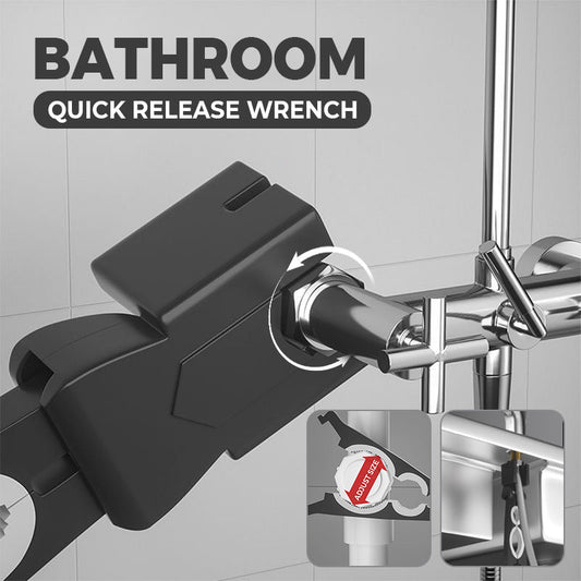 🛠️Clé à vis à dégagement rapide légère et portable pour salle de bain