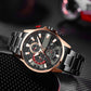 ⌚Montre à quartz avec bracelet en acier pour homme