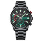 ⌚Montre à quartz avec bracelet en acier pour homme
