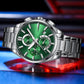 ⌚Montre-bracelet d'affaires en acier inoxydable pour homme