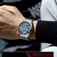 ⌚Montre-bracelet d'affaires en acier inoxydable pour homme