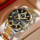 ⌚Montre-bracelet d'affaires en acier inoxydable pour homme
