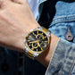 ⌚Montre-bracelet d'affaires en acier inoxydable pour homme