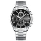 ⌚Montre-bracelet d'affaires en acier inoxydable pour homme