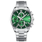 ⌚Montre-bracelet d'affaires en acier inoxydable pour homme