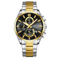 ⌚Montre-bracelet d'affaires en acier inoxydable pour homme