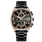 ⌚Montre-bracelet d'affaires en acier inoxydable pour homme