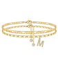 🌹Bracelet de cheville dorée superposé pour femmes