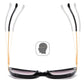 Lunettes de soleil polarisées 2 en 1 pour femmes
