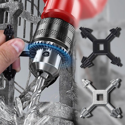 4 en 1 Clé de mandrin pour perceuse électrique