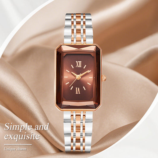 Montre à quartz mode et élégante pour femmes