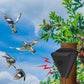 🕊️✨Wasserdichter Solar-Vogelabwehr für den Außenbereich