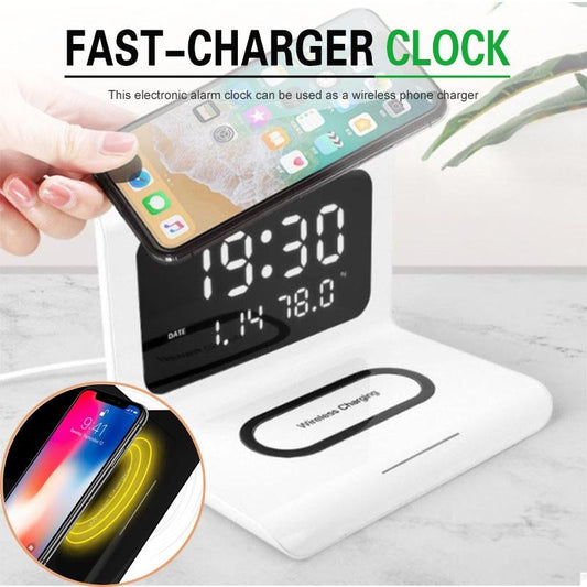 ⏰Réveil avec chargement sans fil