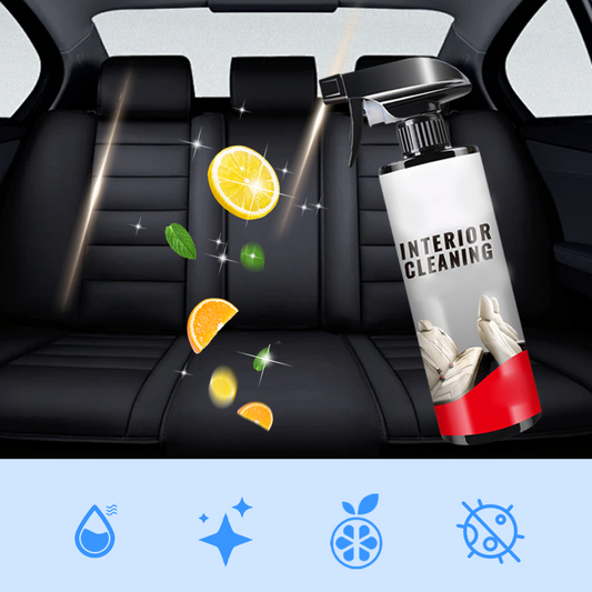 🚗Spray nettoyant sans rinçage 500 ml pour l'intérieur de voiture