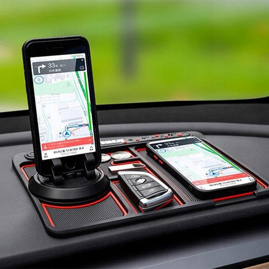 Tapis de téléphone antidérapant 4 en 1 pour voiture