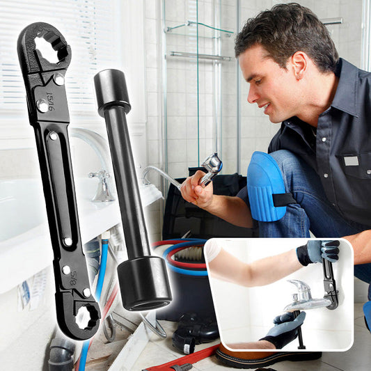 🔥Kit de Clés à Molette de Plomberie Professionnelles - Indispensable pour les Plombiers