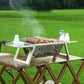 ⏳Réduction limitée de 50%🎁Den hopfällbara utomhusgrillen i rostfritt stål