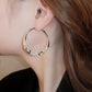 💖50% OFF💖Boucles d'oreilles circulaires avec zircon
