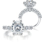 ⏳Bague spéciale⌛5 carats en argent sterling Clair de lune limitée dans le temps