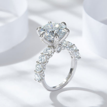 ⏳Bague spéciale⌛5 carats en argent sterling Clair de lune limitée dans le temps