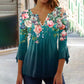🔥Nouveaux best-sellers 2025🔥 Chemisier boutonné pour femme avec motif imprimé (achetez-en 2, livraison gratuite) !