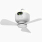 🍃Ventilateur de Plafond Rechargeable avec Éclairage LED